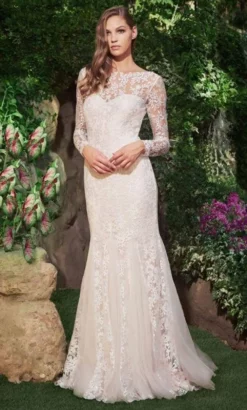 Tadashi Shoji - Cabot Embroidered Tulle Gown -Hot Sale WEDDING Store tadashi shoji cabot embroidered tulle gown wedding dresses 28785305321555