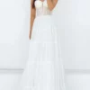 Tarik Ediz - 51023 A-Line Tiered Evening Dress