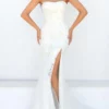 Tarik Ediz - 51032 Sweetheart Trumpet Evening Dress