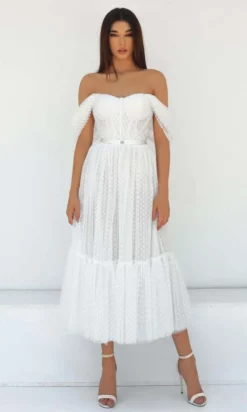 Tarik Ediz - 51140 Off Shoulder Polka Dots Evening Dress 7 Tarik Ediz - 51140 Off Shoulder Polka Dots Evening Dress -Hot Sale WEDDING Store tarik ediz 51140 off shoulder polka dots evening dress cocktail dresses 0 ivory 29565338288211