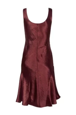 Taylor - 9973M Cowl Neck Satin Asymmetrical Hemmed Dress -Hot Sale WEDDING Store taylor 9973m cowl neck satin asymmetrical hemmed dress special occasion dress 7739221278803