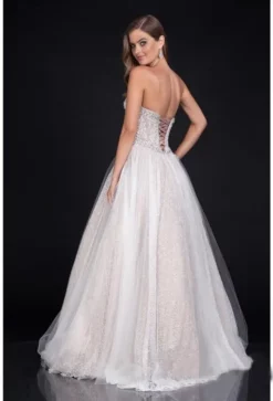 Terani Couture - 1611P1240A Crystal Studded Sweetheart Ball Gown -Hot Sale WEDDING Store terani couture 1611p1240a crystal studded sweetheart ball gown special occasion dress 5521601691705