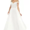 Terani Couture - V-Neck Tulle Prom Ballgown 1911P8543 - 1 Pc Ivory Nude In Size 16 Available