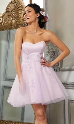 Vizcaya By Mori Lee - 9575 Beaded Lace Satin Tulle A-Line Dress -Hot Sale WEDDING Store vizcaya by mori lee 9575 beaded lace satin tulle a line dress party dresses 28406393339987