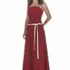 Alexia Designs - 2932 Strapless Chiffon A-line Dress