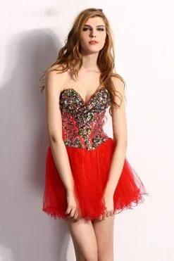 Angela & Alison - 21064 Strapless Corset Bodice Bejeweled Dress -Hot Sale WEDDING Store angela alison 21064 strapless corset bodice bejeweled dress special occasion dress 5486582988857