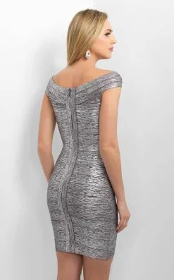 Blush By Alexia Designs Blush - C372 Metallic Off Shoulder Fitted Cocktail Dress -Hot Sale WEDDING Store blush c372 metallic off shoulder fitted cocktail dress special occasion dress 5493504180281