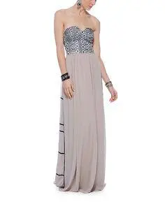 Boundary + Co Jenn Bustier Maxi Dress