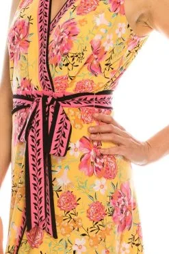 London Times - T4184M Floral Print V-Neck A-Line Dress -Hot Sale WEDDING Store london times t4184m floral print v neck a line dress holiday dresses 13972953006163