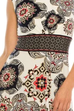 London Times - T4439M Printed Jewel A-Line Cocktail Dress 10 London Times - T4439M Printed Jewel A-Line Cocktail Dress -Hot Sale WEDDING Store london times t4439m printed jewel a line cocktail dress wedding guest 13972954284115