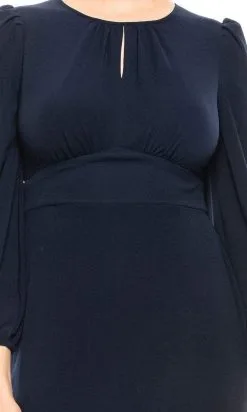 London Times - T4848M Bishop Sleeve Empire Short Dress 5 London Times - T4848M Bishop Sleeve Empire Short Dress -Hot Sale WEDDING Store london times t4848m bishop sleeve empire short dress wedding guest 28663474815059