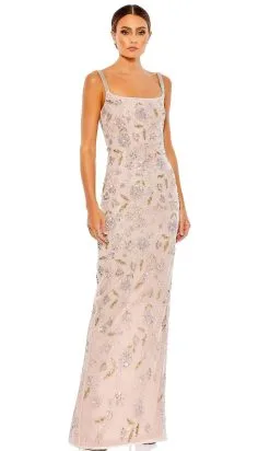 Mac Duggal 10808 - Square Neck Floral Evening Gown 14 Mac Duggal 10808 - Square Neck Floral Evening Gown -Hot Sale WEDDING Store mac duggal 10808 square neck floral evening gown evening dresses 2 rose 31469881360467