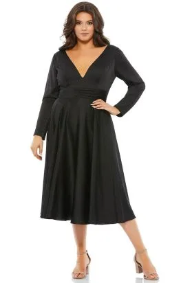 Mac Duggal 67907 - Long Sleeved Formal Dress