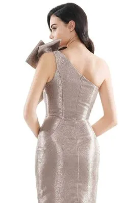 Marsoni By Colors - MV1065 Bow Accented Knee Length Fitted Dress -Hot Sale WEDDING Store marsoni by colors mv1065 bow accented knee length fitted dress wedding guest 28133337333843