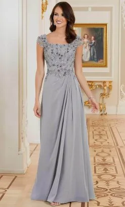 MGNY By Mori Lee 72704 - Chiffon Beaded Formal Dress