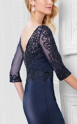 Montage By Mon Cheri - 117910 Quarter Sleeve Beaded Illusion Gown - 1 Pc Ice Gray In Size 12 Available -Hot Sale WEDDING Store montage by mon cheri 117910 quarter sleeve beaded illusion gown 1 pc ice gray in size 12 available ccsale 13336858722387