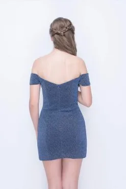 Nina Canacci - 501 Glittered Off Shoulder Sheath Dress -Hot Sale WEDDING Store nina canacci 501 glittered off shoulder sheath dress special occasion dress 5893683216441