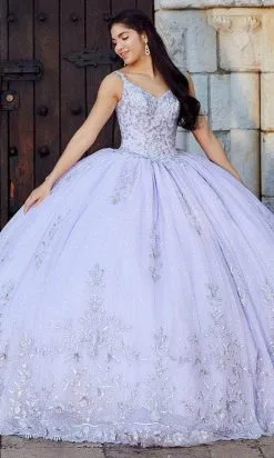 Quinceanera Collection 26040 - Sleeveless V-Neck Ballgown