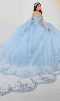 Quinceanera Collection 26040C - Angel Caped Ballgown -Hot Sale WEDDING Store quinceanera collection 26040c angel caped ballgown special occasion dress 30935837474899