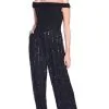 Shail K - Bejeweled Off The Shoulder Jumpsuit 1037