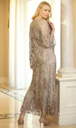 Hot Sale WEDDING Store -Hot Sale WEDDING Store soulmates d1106 rose lace jacket dress set evening dresses 31398695796819