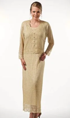 Soulmates G1006 - Hand Crochet Dress Jacket Set 10 Soulmates G1006 - Hand Crochet Dress Jacket Set -Hot Sale WEDDING Store soulmates g1006 hand crochet dress jacket set evening dresses 31397287428179