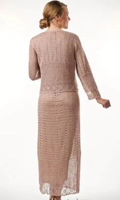 Hot Sale WEDDING Store -Hot Sale WEDDING Store soulmates g1006 hand crochet dress jacket set evening dresses 31397287460947