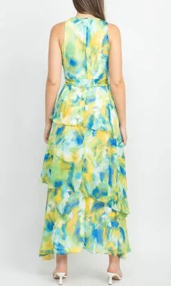 Tahari ASL 2CM382 - Jewel Neck Printed Formal Dress -Hot Sale WEDDING Store tahari asl 2cm382 jewel neck printed formal dress evening dresses 31666969378899