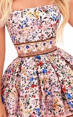 Tarik Ediz - 50273 Floral Printed Strapless Cocktail Dress 10 Tarik Ediz - 50273 Floral Printed Strapless Cocktail Dress -Hot Sale WEDDING Store tarik ediz 50273 floral printed strapless cocktail dress special occasion dress 5542076645433