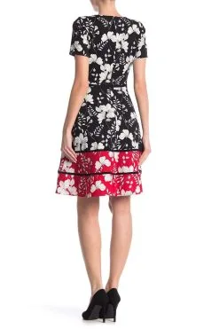 Taylor - 1204M Short Sleeves Floral Print Stretch Crepe Dress 10 Taylor - 1204M Short Sleeves Floral Print Stretch Crepe Dress -Hot Sale WEDDING Store taylor 1204m short sleeves floral print stretch crepe dress special occasion dress 7739166130259