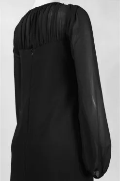 Taylor - Chiffon And Jersey Long Sleeve Dress 5915M -Hot Sale WEDDING Store taylor chiffon and jersey long sleeve dress 5915m special occasion dress 28953055526995